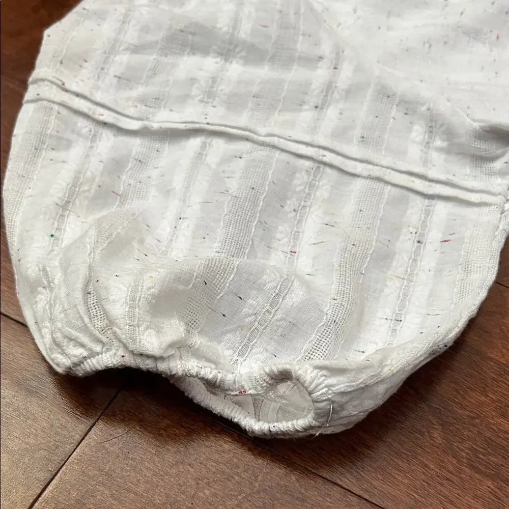 Betsey Johnson Spectator Tiered Midi Dress, White & Colored Speckles SizeXS, NWT - Picture 7 of 16